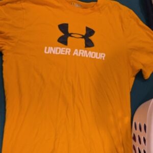 Under Armour Golden Tee with Black Logo